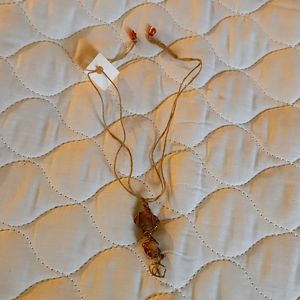 Healing crystals necklace